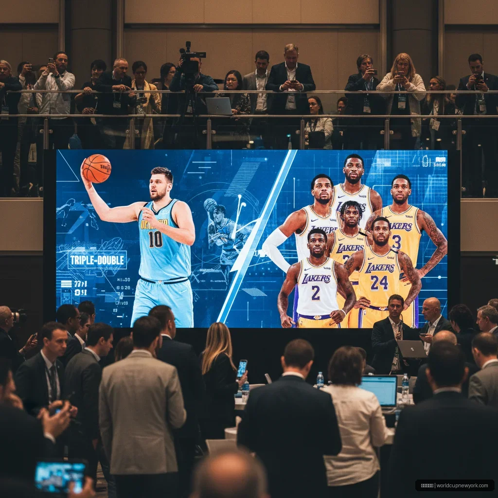 世界杯平台 - 世界杯平台下载 - 丹佛掘金击败湖人，约基奇三双引爆世界杯平 配图1